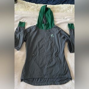 Michigan State windbreaker. Size women's S